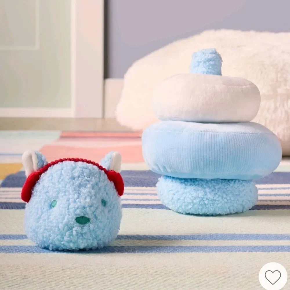 Cloud Island Squirrel Stacking Baby Toy, NEW